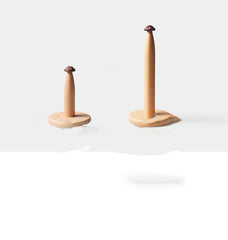 Black Walnut Logs Tabletop Kitchen Fun Tissue Holder - WOOD KONG