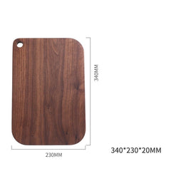 Black Walnut Pizza Tray - WOOD KONG