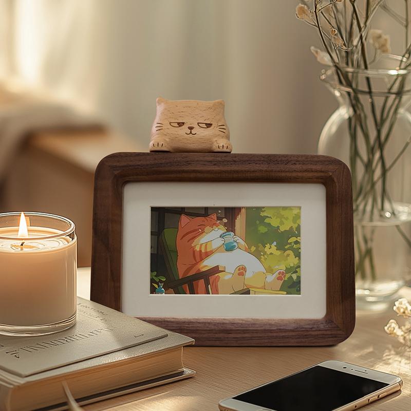 Handcrafted Solid Wood Photo Frame | Timeless Elegance for Cherished Memories - WOOD KONG