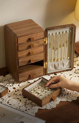 Handmade Wooden Jewelry Boxes refrigerator jewelry box - WOOD KONG