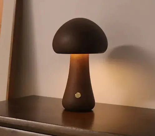 Mushroom Table Lamp - WOOD KONG