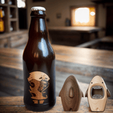 wooden shark bottle opener - WOOD KONG