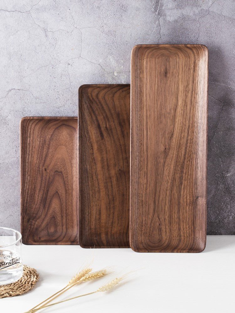 Black walnut coffee tray - WOOD KONG