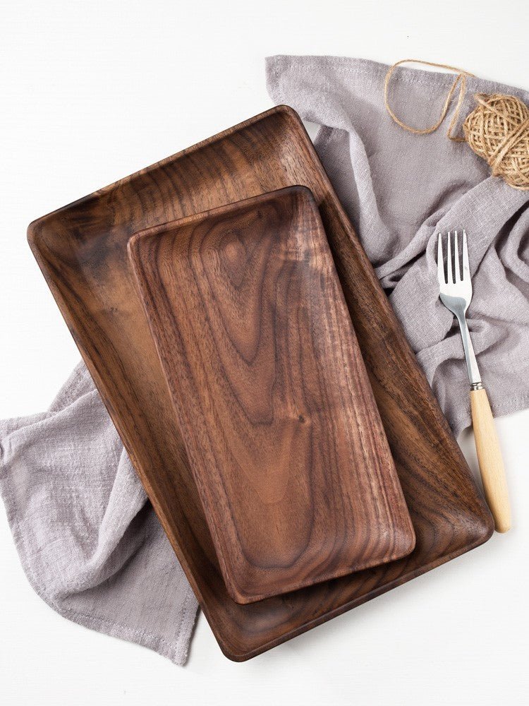 Black walnut coffee tray - WOOD KONG