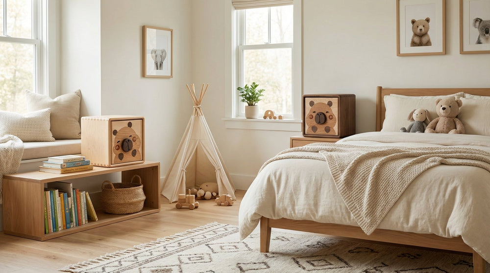 Handcrafted Capybara Solid Wood Storage Cube – The Ultimate "Zen" Home Decor - WOOD KONG