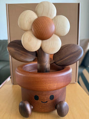 Handcrafted Wooden Sunflower – Soothing & Uplifting Home Décor - WOOD KONG