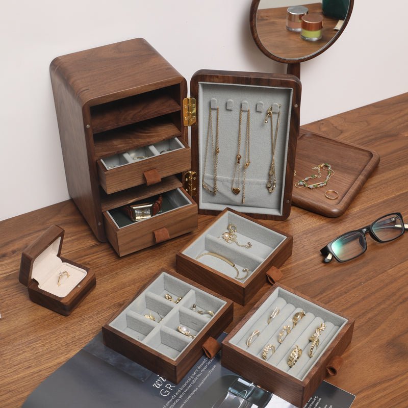 Handmade Wooden Jewelry Boxes refrigerator jewelry box - WOOD KONG