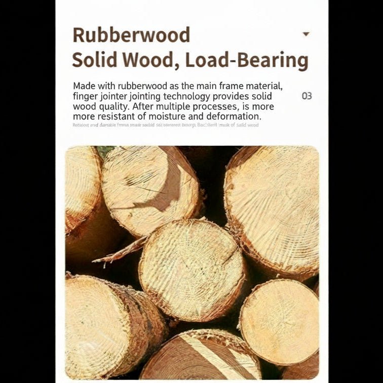 Minimalist Solid Wood Rotating Bookshelf, 360° Swivel Bookcase for Modern Home Decor - WOOD KONG