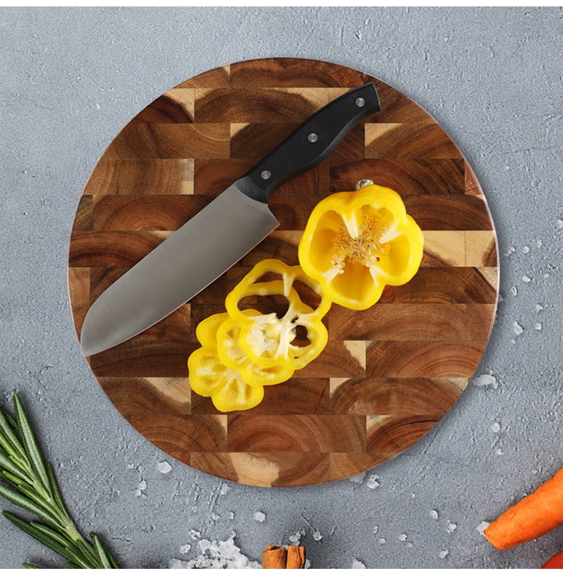 Solid wood splicing cutting board - WOOD KONG