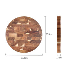 Solid wood splicing cutting board - WOOD KONG